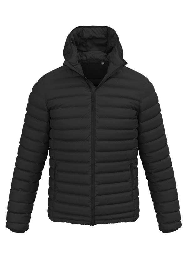 Stedman Lux Padded Jacket - Black C Black Opal